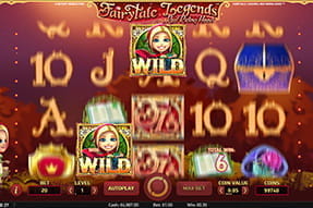 Die Märchenfiguren der Brüder Grimm haben hier einen eigenen Spielautomaten