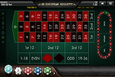 Das Kesselspiel 3D European Roulette von Iron Dog.