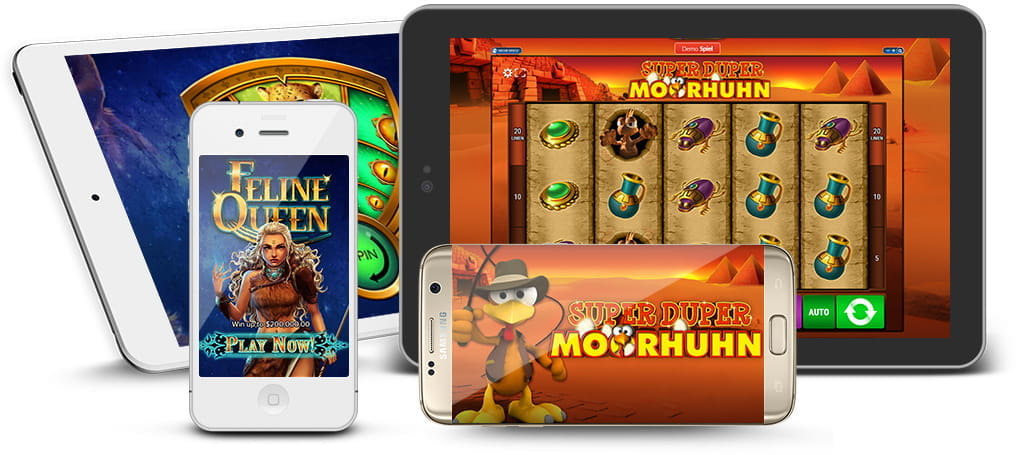 Die Slots des Entwicklers Bally Wulff auf unterschiedlichen mobilen EndgerГ¤ten.