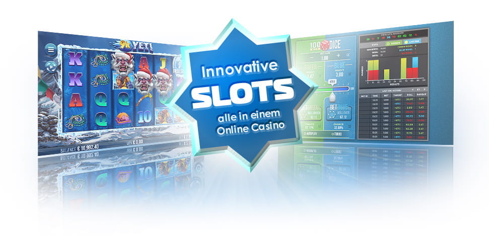 Die Logos der 4ThePlayer Spiele 9K Yeti und 100 Bit Dice.