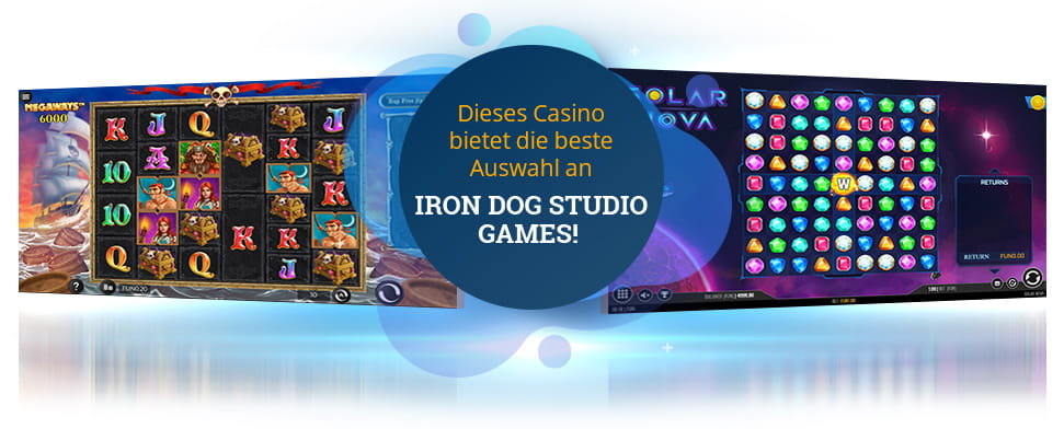 Dieses Casino bietet die beste Auswahl an Iron Dog Studio Games!