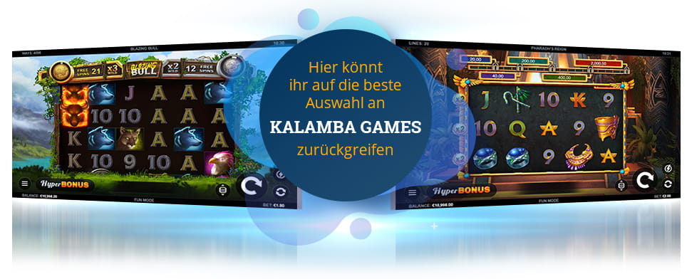 Hier könnt ihr auf die beste Auswahl an Kalamba Games zurückgreifen