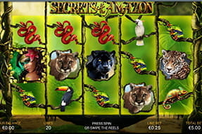 Secrets of Amazon, der Slot für Android und iOS