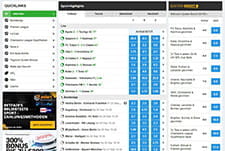 Die Auswahl an Sportwetten beim Anbieter Betfair