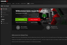 Die betsafe Poker Software.