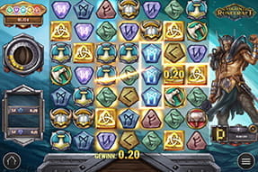 Das Bild zeigt den außergewöhnlichen Play'n GO Slot Viking Runecraft.