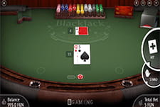 Blackjack Multihand von BGaming im Roobet Casino.