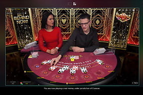 Die Blackjack Party im Casino Cruise Live-Bereich