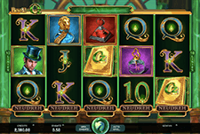 Bei dem Book of Oz Slot wird auf 5 Walzen und drei Reihen gespielt.