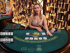 Der Live Carribean Stud Poker Tisch bei bwin