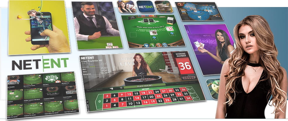 Eine Zusammenstellung der vielfältigen Tischspiele des Software Providers NetEnt