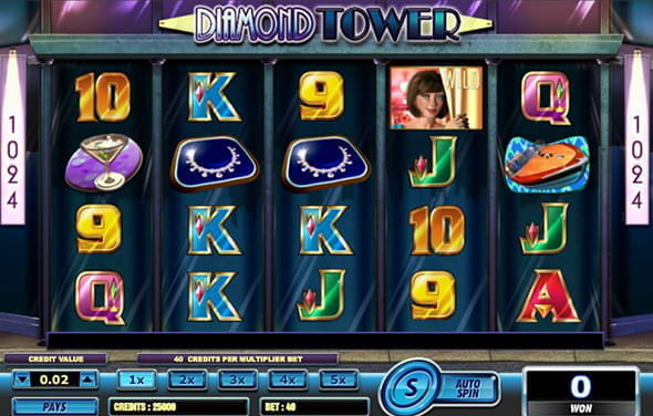 Der Diamond Tower Slot von Lightning Box.
