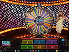 Money Wheel Dream Catcher von Evolution Gaming als kleine Vorschau