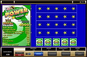 Pokerface aufsetzen und bei Dunder spielen.