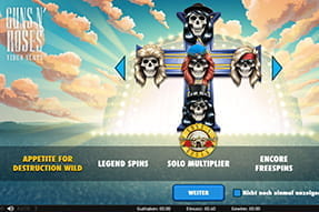 Slot als Huldigung der Rocklegenden.