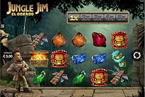 Jungle Jim El Dorado von Microgaming - die Startseite in der Partycasino App