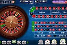 Der Tisch des Spiel European Roulette Small Bets von iSoftBet.