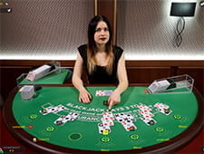 Das Spiel um die 21 im DrückGlück Live Casino mit vielen Limits genießen