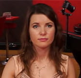 Live Dealer Tatjana am Blackjack Tisch von Evolution Gaming