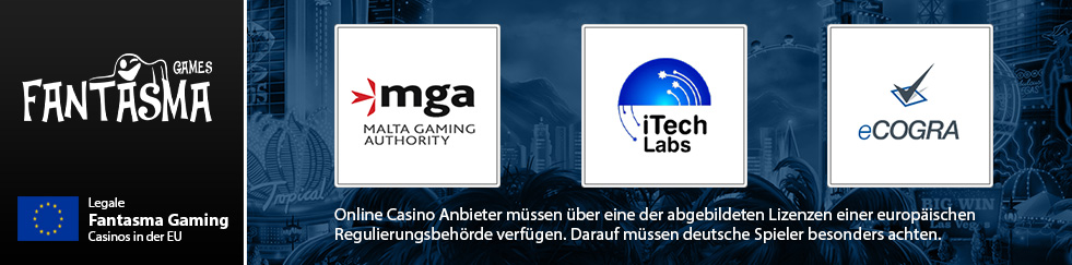 Fantasma Casinos sind seriös und sicher