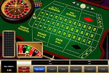 Zu den Roulette Varianten gehört French Roulette von Microgaming.