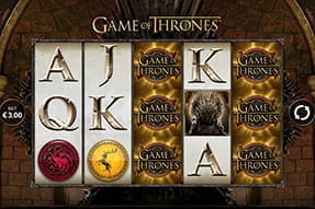 Der Spielautomat zur Serie Game of Thrones