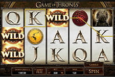 Der Microgaming Slot Game of Thrones in 3D.