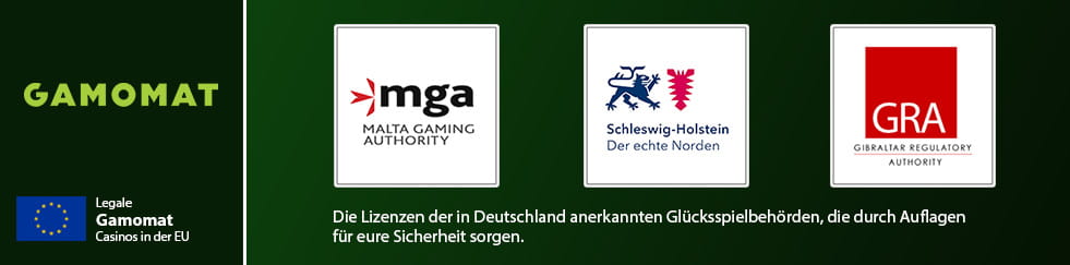 Die Logos der anerkannten europäischen Regulierungsbehörden.