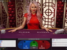 Das Bild ist ein Thumbnail von einer Dielerin an einem Spieltisch.