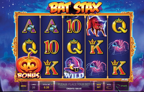 Bat Stax bringt Grusel-Faktoren zustande. 