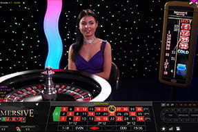 Immersive Roulette bei Royal Panda