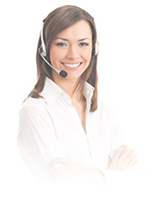 Eine Kundendienstmitarbeiterin in einem Just For The Win Casino