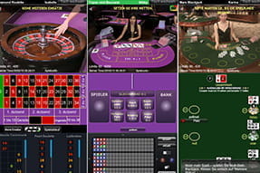 Das Spiel an mehreren Tischen gleichzeitig