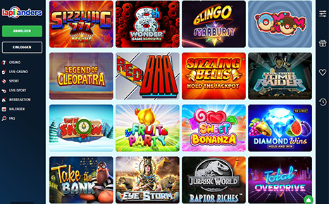 Die Webseite des Lapilanders.