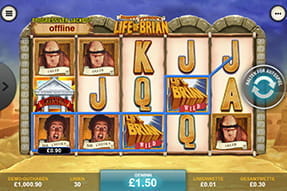 Monthy Python's Leben des Brian hat von Playtech einen Slot bekommen.