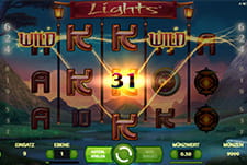 Der Video Spielautomat Lights aus dem Hause NetEnt.