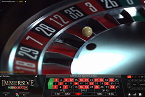 Immersive Roulette von Evolution Gaming bei Karamba