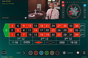 Lucky 7's Live Roulette von Evolution Gaming