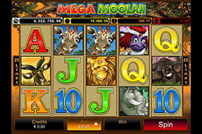 Der Mega Moolah Jackpot beim All Slots Casino