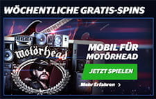 Mehrere Gratisdrehungen für Einsätze an bestimmten Slots 