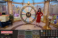 Das Live Casino Spiel Monopoly von Evolution Gaming