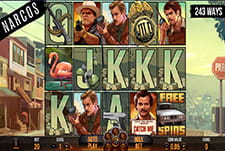 Der populГ¤re Spielautomat Narcos vom Hersteller NetEnt im Roobet Casino.