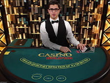 Der Live Casino Hold'em Tisch bei NetBet