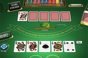 Ein Antegewinn beim Carribean Stud