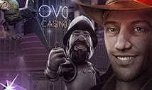 Bei OVO Casino kann man sofort mit dem Bonus spielen.