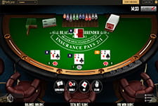 Blackjack Switch im Parklane Casino.