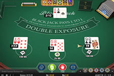 Die Blackjack Variante Double Exposure.