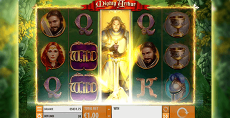 Der Slot Mighty Arthur von Quickspin.