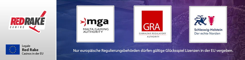 Spieler kГ¶nnen sich absichern, indem sie auf eine Lizenz dieser europГ¤ischen Regulierungsinstitute achten.