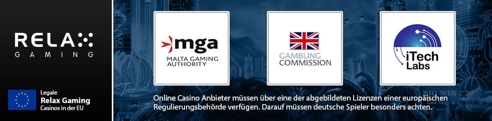Relax Gaming Casinos arbeiten in der Regel seriös